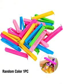 Sunflower Magnetic Bag Clips, Strong Magnetic Decorative Kitchen Clips, Snack Food Bag Sealing Clips, Refrigerator Magnet Clips, Suitable For Notes, Photos, Shopping Bags, Kitchen Storage, Home Organization And Daily Use - Multicolor - View 10