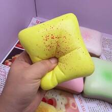 1pc - 2026 New Extra Soft & Squishy Jumbo Boba Tea Toast Slow Rebound Stress Relief Toy, Realistic Boba Tea Toast Texture, Creative Dessert Sensory Gift - Holiday Gift, Creative Surprise, Perfect Gift - Multicolor - View 15