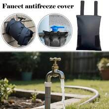 Outdoor Faucet Cover, Reusable, Waterproof & Frost-Proof, Suitable For Garden Faucets, Hose Connectors And Outdoor Faucets, Pipe Protection For Cold Winter Weather - A - View 8