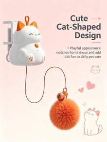 Cat Toy Interactive Teaser Ball Smart Electric Cat Toy Interactive Game Fun Cat Exercise Toy Automatic Fast Interaction Teaser Ball Smart Interactive Automatic Retractable Teaser Ball Self-Entertainment Smart Lifting Teaser Ball Cat Toy - View 4