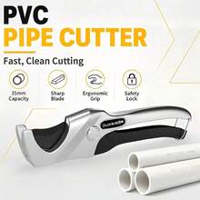 Metal PVC Pipe Cutting Blade Pipe Cutter, Fast Cutting PPR Cutter, Aluminum Pipe Plastic Pipe Cutter, Suitable For Water Pipes And Aluminum Pipes; Pipe Cutter, Professional Pipe Cutter, Water Pipe Scissors, Fast Cutting PPR Scissors, Plastic Pipe Scissors, Suitable For Water Pipes And Pipes, Pipe Cutting Knife, Professional Pipe Cutting Machine - A - View 10