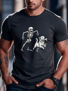 Men T-Shirts - Dark Grey - View 1
