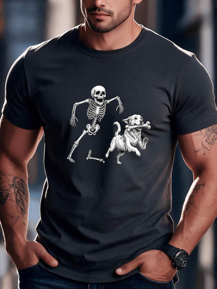 Men T-Shirts - Dark Grey - View 1