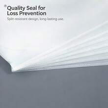 L-Shaped A4 Document Folder 2-Page File Sleeve (10/20/30pcs) Single Sheet Clear Document Holder Protector Film For Office Use - Sets - View 5