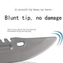 Plastic , Not Sharp, Halloween Decoration, And Harmless, Fake Knife, 9 Inch - Multicolor - View 6