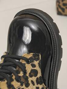 Infant Girls Boots Side Zipper Fashion Comfortable Tall Boots Micro Fleece Lining New Style Kids Boots - Black - View 7