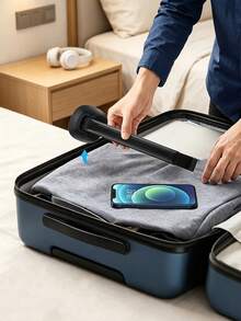 1pc Suction Cup Folding Clothes Drying Rack, Drill-Free Telescopic Drying Pole, Window Wall-Mounted Drying Tool, Household Bathroom Suction Cup Drying Rod, Foldable Telescopic Drying Rack, Balcony Window Simple Hanging Clothes Rack, Nail-Free Wall-Mounted Clothes Drying Rack, Portable Suction Cup Drying Pole For Travel - Retractable Clothes Drying Rack - View 8