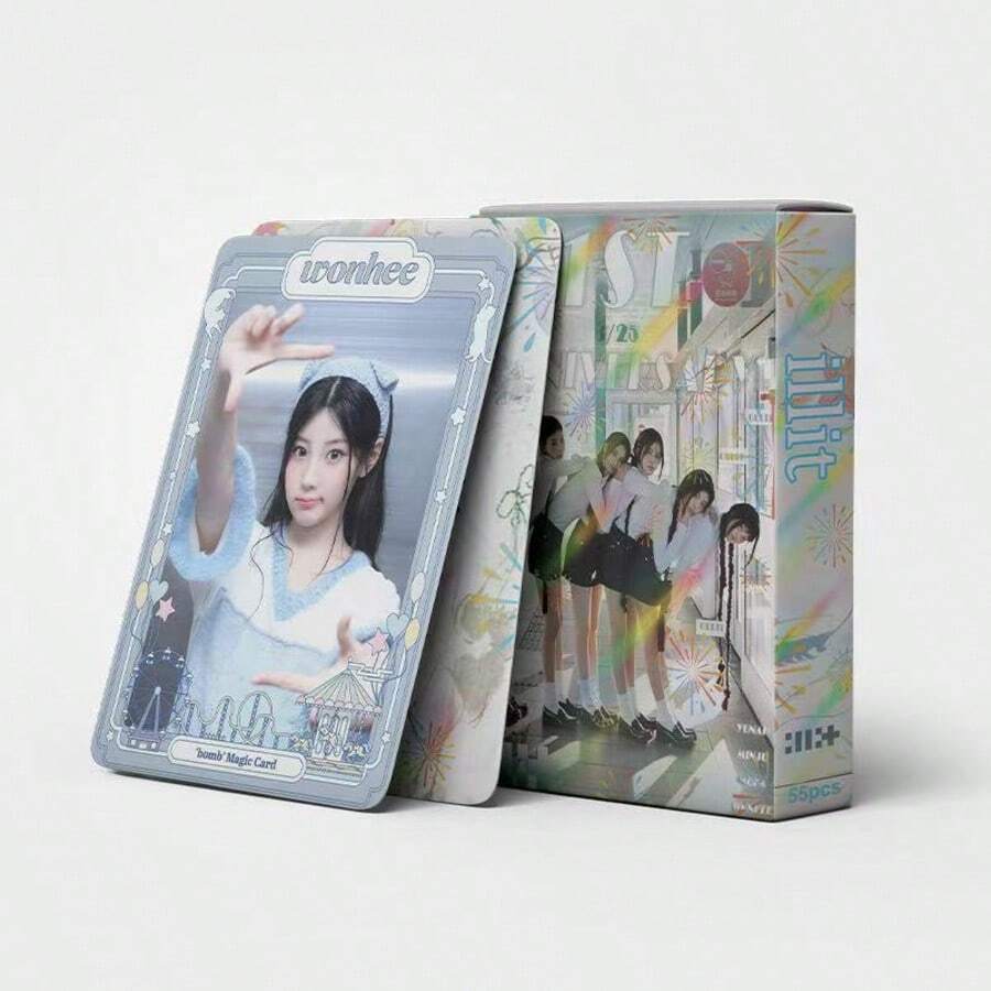55 بطاقة صور ألبوم 1ST DAZED K-POP Idol LOMO بطاقات قابلة للجمع