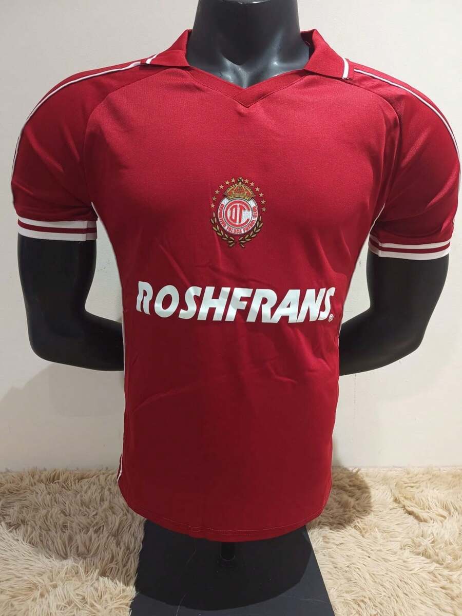 Toluca 2025 Men's Local Player Version Jersey - Red - View 1