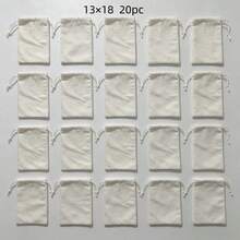 10/20/50/100 Pcs Beige Velvet Drawstring Bucket Pouch, Soft Gift Storage Bag For Wedding Favor, Jewelry, Cosmetics, Sachet, Multi‑Purpose - Beige - View 6