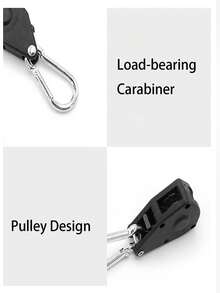 3PCS.6PCS. Outdoor Camping Tent Accessories Kit Adjustable Guy Rope + Ground Stakes + Hooks + Pulley Tensioner - Multicolor - View 11