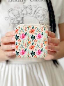Women's Flower Jewelry Box White-Travel Jewelry Case-Jewelry Box Organizer-Jewelry Box Earrings-Jewelry Box Necklace-Jewelry Box Organizer Storage - Vintage Floral Jewelry Box - View 13