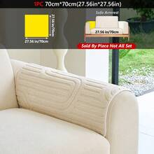 1 buah Bantal Sofa Mewah Baru, Bantalan Kursi Anti Selip Ramah Hewan Peliharaan, Pelindung Sofa, Dekorasi Ruangan, Cocok untuk Sofa 1-4 Dudukan, Serbaguna - MultiWarna - View 14