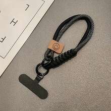 1pc New Universal Phone Wrist Strap Lanyard, Double-Layer Braided Nylon Phone Rope Bracelet, Durable Phone Lanyard Accessory With Card Slot, Birthday Holiday Gift For Mother, Family, Friends, Phone Charm Phone Chain - Multicolor - View 12
