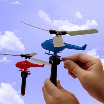 20 stuks vliegtuig speelgoed vliegende helikopter, 360° roterende helikopter vliegtuig speelgoed, geschikt voor jongens en meisjes, bulk speelgoed feestcadeaus, prijzen voor in de klas, piñata vullers, cadeauzak vullers, willekeurige stijlen en kleuren (product vereist zelfmontage)