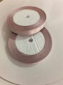 20 Yards/Roll Solid Color Satin Ribbon, Handmade DIY Craft Ribbon, Gift Wrapping, Bouquet Ribbon, Bow Decoration, Suitable For Mother's Day, Valentine's Day, Wedding, Christmas, Party Decoration, Gift Wrapping And Bouquet Decoration - Multiple Styles - View 7