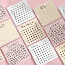 Creative Sticky Notes, Strong Adhesive Removable Memo Pads, Highly Attractive Design, 1pc/4pcs - one-size - View 10