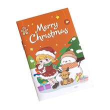 10pcs Christmas Notebooks, Memo Pads, Journals, Planners, Weekly Planners, Cartoon Stationery For Students And Office Use, Mini Pocket Notebooks, - Rectangle - View 7