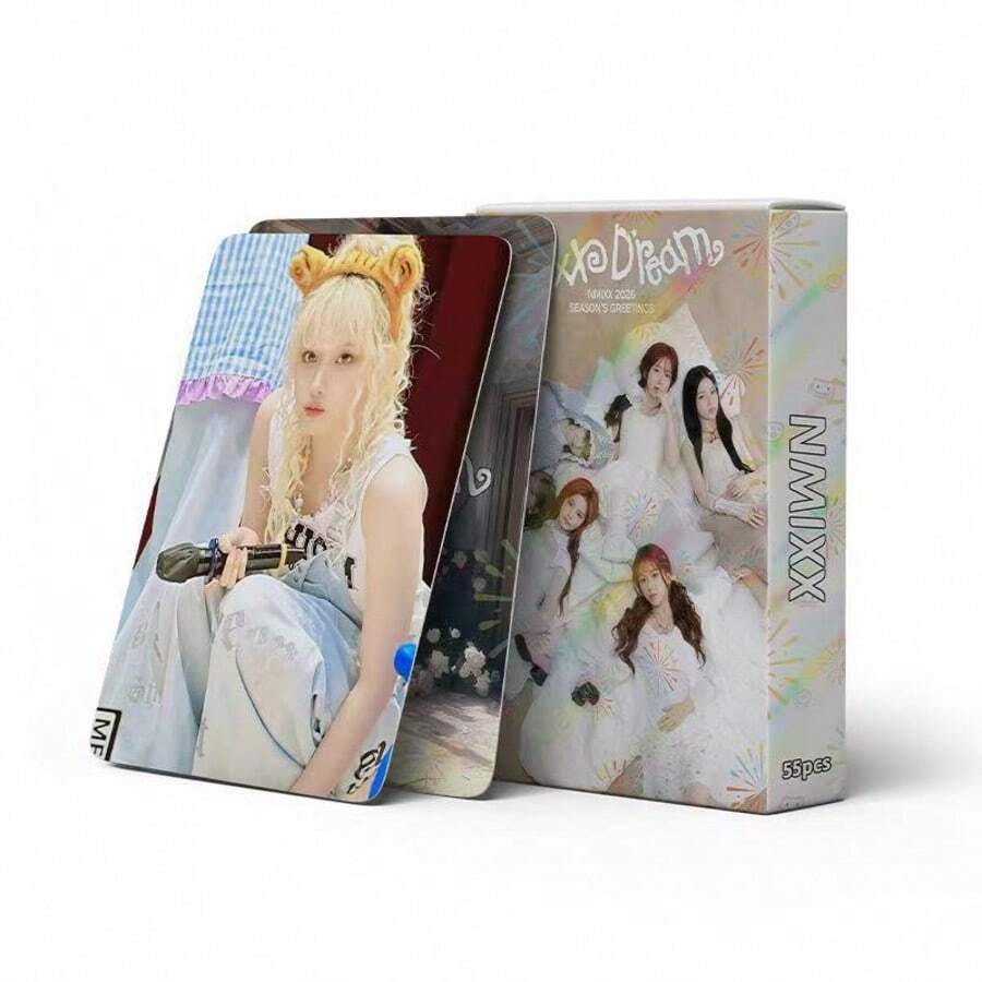 55pcs NMIXX Photocard Haewon Sullyoon Jinsoul KPOP Idol LOMO Card