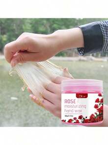 Lilin Eksfoliasi Tangan dan Kaki Rose, Membersihkan Kulit dan Mengangkat Sel Kulit Mati, Perawatan Tangan dan Kaki, Masker Tangan Peel-Off - Rose - View 7