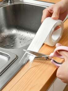 1 Roll Transparent Seamless Kitchen Sink Anti-Oil Anti-Leak Corner Waterproof Sealing Tape - Multicolor - View 5