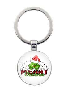 The Grinch Christmas Pendant Car Keychain Wholesale, Hot-Selling Cross-Border Accessory Gift - Multicolor - View 8