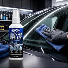 GKW Rain-Repellent Spray For Car Glass, Helmet, Windshield And Interior Glass, Anti-Rain And Anti-Fog - 100ML + Small Towel - View 6