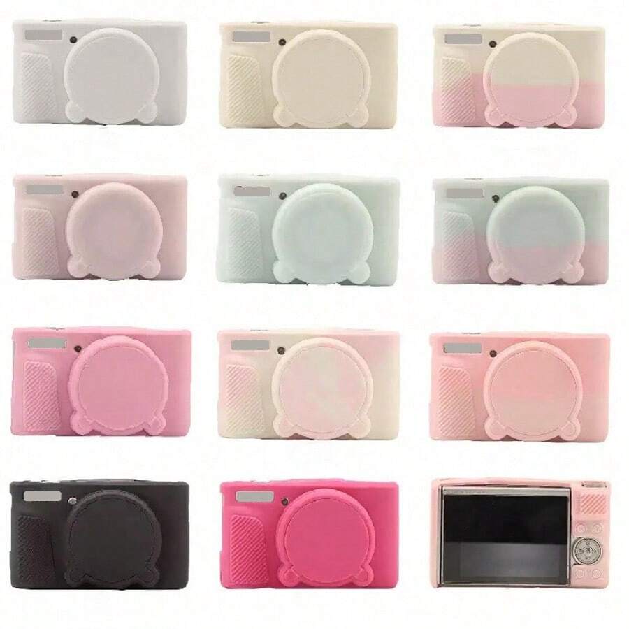 Silicone Protective Case For SX740 SX730 Camera, Photography SX740 Silicone Protective Shell - Multicolor - View 1