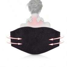 Adjustable Neck Heating Pad, Suitable For Office And Home Use, Office Neck Support, Flexible Heating Pad - Black - View 6