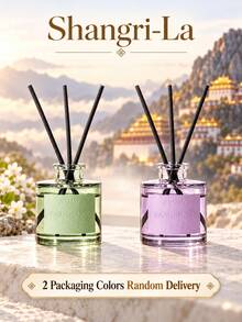 Flameless Diffuser Set, Essential Oil Evaporative Diffuser, Nordic Style Flameless Reed Diffuser Set, Long-Lasting Scent Essential Oil Diffuser, Home Fragrance Air Freshener And Deodorizer, Suitable For Bedroom, Bathroom, Living Room, Office And Hotel, Thanksgiving, Halloween, Christmas Gifts - Multiple a - View 11