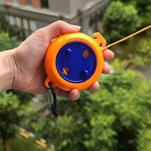 33ft Retractable Travel Clothesline With 4 Clothespins, Windproof Portable Laundry Drying Rope Set With Carabiner Hook, Strong Grip Non-Slip No-Drill Installation, Lightweight Compact, Suitable For Camping Hiking RV Hotel, Essential Gift For Outdoor Campers - 33 Ft/10 M - View 12
