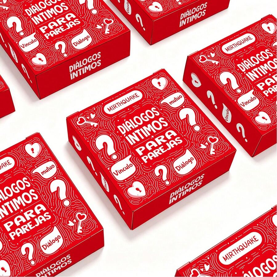 Couple Intimate Talk Conversation Card Game, Deep Relationship Question Cards, Premium Gift For Christmas, Game Party, Campus Gathering, Fun Social Game For Couples And Friend Groups - Multicolor - View 1