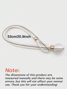 1pc Luxury Metal Ball Curtain Tieback, Curtain Tiebacks Elastic Stretch, Single Ball Tassel Holdbacks,Woven Rope Curtain Holdback, Polyester Rope Drawstring Buckle, For Home, Living Room, Bedroom Window Decor (Champagne) - Champagne - View 7