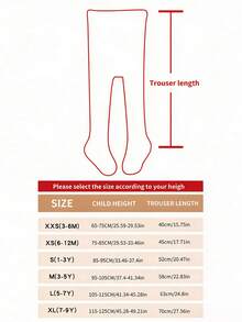 3 Pairs Thick Ribbed Bow Leggings For Baby Girls, Sweet And Cute, Suitable For Autumn, Winter, Spring, School And Outdoor Wear - Multicolor - View 7