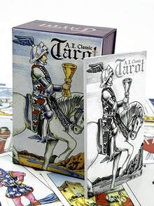 1 BoxA.E. Classic Tarot Cards ,78-Card Gift Box Set, With Guide Book,Rider-Waite Divination Set,Suitable For Both Gifting And Collecting. - Multicolor - View 8