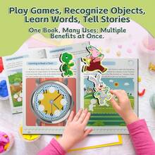 Children's Fun Math Sticker Activity Book, Preschool Early Learning Numbers, Counting, Matching, Number Recognition And Simple Math Games, Suitable For Kindergarten, Homeschooling, Classroom Interactive Educational Activities And Screen-Free Practice - Children's Fun Math Sticker Book - View 10