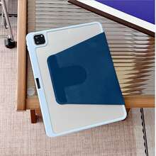 1件 360°可旋轉平板電腦保護殼，兼容 iPad 11/A16/10代/Air4/5/6/Pro 12.9、Galaxy Tab A8/A9 Plus/S6 Lite/S7/S9FE PLUS，適用於辦公、旅行與居家使用，兼容 Oppo Pad、MatePad、Pad、Honor Pad、Xiaoxin Pad - 彩色 - 查看 5