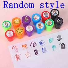 SUPER MARIO BROS. 1set/12pcs The Popular Cartoon Children's Award Seal, A Variety Of Classic Character Patterns, Clear Inkpad Without Hurting Hands, Classroom Incentive Props, Boys' And Girls' Holiday Children's Fun Gifts (Stochastic Style) - Multicolor - View 5