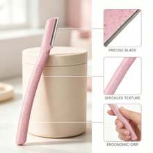 12pcs Women's Facial Razors, Multi-Function Eyebrow Trimmer, Portable Beauty Care Tool, Suitable For Travel And Daily Use, Home Decor, Bathroom Decor, Autumn Home Decor, Christmas Home Decor, Halloween Decor, Suitable For Wedding Events, Ideal Gift, National Day Gift, National Day School Gift, Saudi National Day Gift, Suitable For Saudi Arabia National Day Events, Halloween, Christmas - Multicolor - View 8