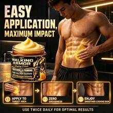 SEPK Ultra-Strong Men'S Abdominal Muscle Tightening Cream, Fast Quick Absorption For Firmness, Containing Mel And Retinol, Suitable For Chest, Legs, Arms, Abdomen, Waist. Holiday Gift - Collagen - View 7
