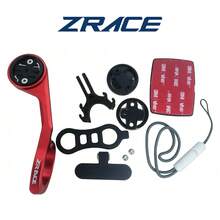 Giá đỡ trước cho bộ combo máy tính xe đạp và camera ZRACE, tương thích với IGPSPORT/Bryton/Wahoo - Đỏ - Xem 5