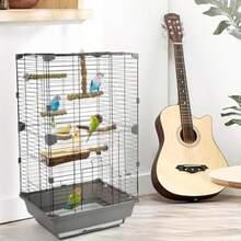 Parrot Perch Set, Multi-Shape Cage Perches, Suitable For Small And Medium Birds, Easy To Install Bird Cage Accessories - View 7