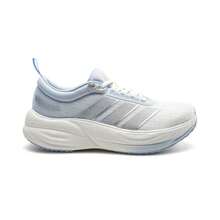Adidas Sepatu lari wanita model baru dengan bagian atas berbahan jala yang bernapas, ringan, dan menyerap guncangan. - Putih/Biru Muda - View 8