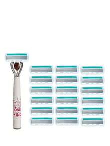 24pcs Women's Razor Blades, Eyebrow Shaver, Facial Razor, Multi-Blade Replacement Blades, Portable Smooth Shaving, Home & Travel Personal Care, Bikini Grooming, Leg Shaving, Facial Hair Removal - Upgraded Version - View 12
