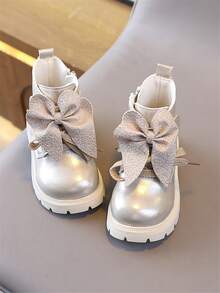 Children's Boots, New Style Single Lining Anti-Slip Casual Boots, Baby Boots - Gold - View 2
