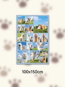 Custom Photo Text Throw Blanket, Personalized Picture Collage Fleece Blanket, Customized Pet Memory Photo Blanket For Sofa Bed Home Decor Gift - Multicolor - View 58