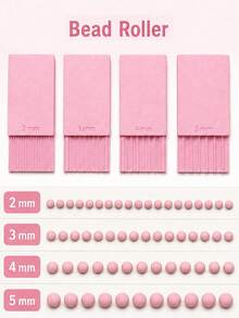 3D Nail Art Gel Ball Roller Tool, Suitable For Acrylic Nail Flower Carving Design (Nail Art Tools/Supplies/Accessories) - Multicolor - View 7