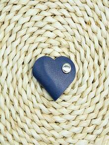 Heart-Shaped Faux Leather Cable Organizer, Multi-Color Earphone And Cable Storage Box, Battery-Free Cable Management Clip, Unisex Cable Organizer Set - New Arrival - View 10
