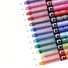 4 Packs, Needle-Tip Ink Gel Pens, Liquid Ink Rollerball Pens, For Drawing, Doodling, And Office Use - A - View 5