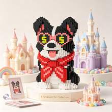 Cute Puppy Series Collection, 2000+ To 3500+ PCS, Halloween Gift, Creative Room Decor, Desktop Ornament, Halloween Gift, Birthday Gift, Christmas Gift, Graduation Gift, Best Friend Gift, Couple Gift, New Year Gift, Suitable For Everyone - Multi-color/ys1968/Money Dog - View 6